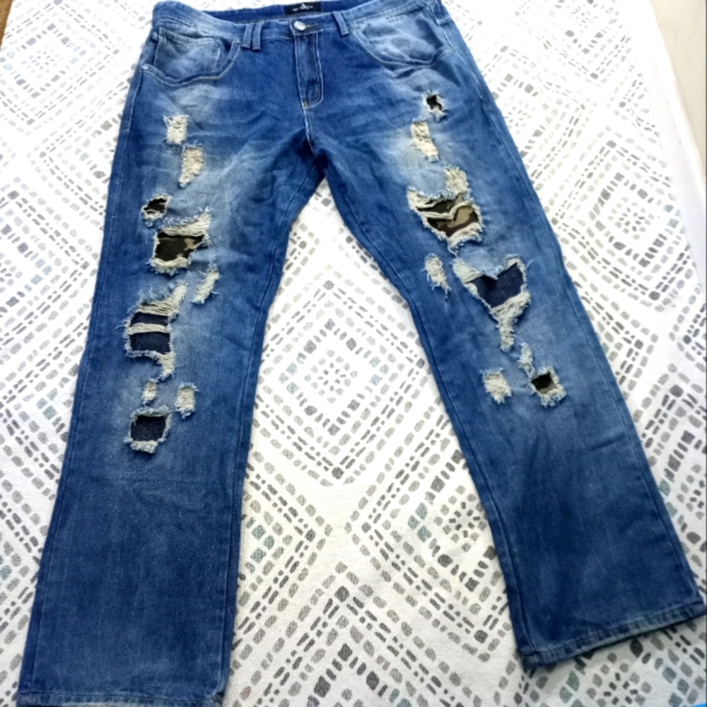 Agile distressed jeans eans sz. 40